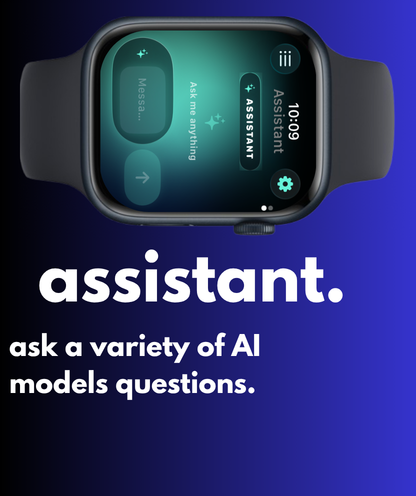 AI assistant chat screen