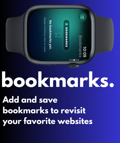 Bookmarks screen